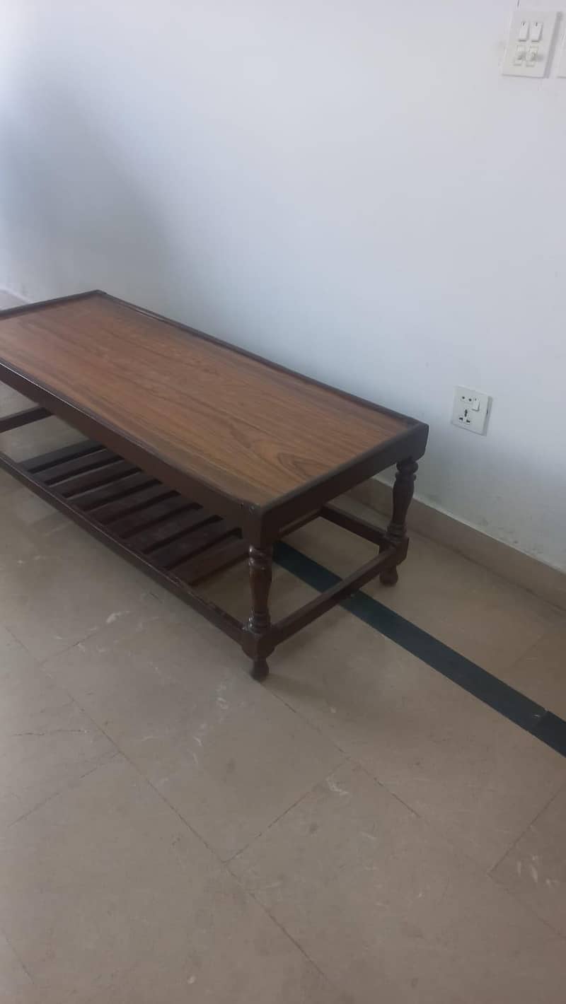 wooden centre table 1