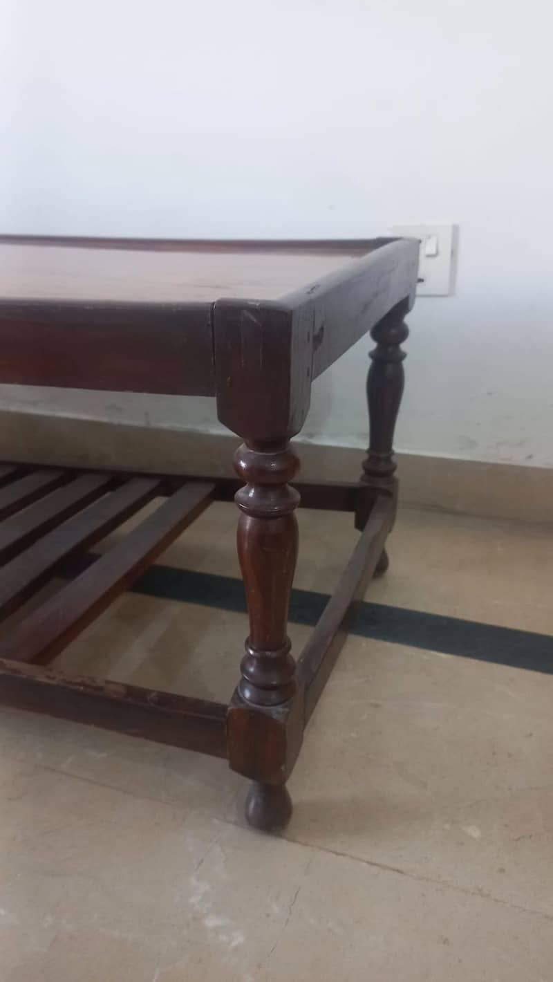wooden centre table 3