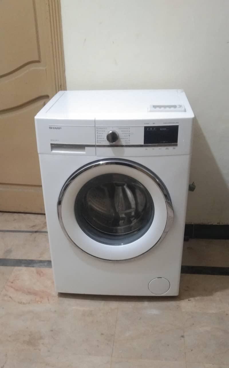 sharp front load washing machine 0