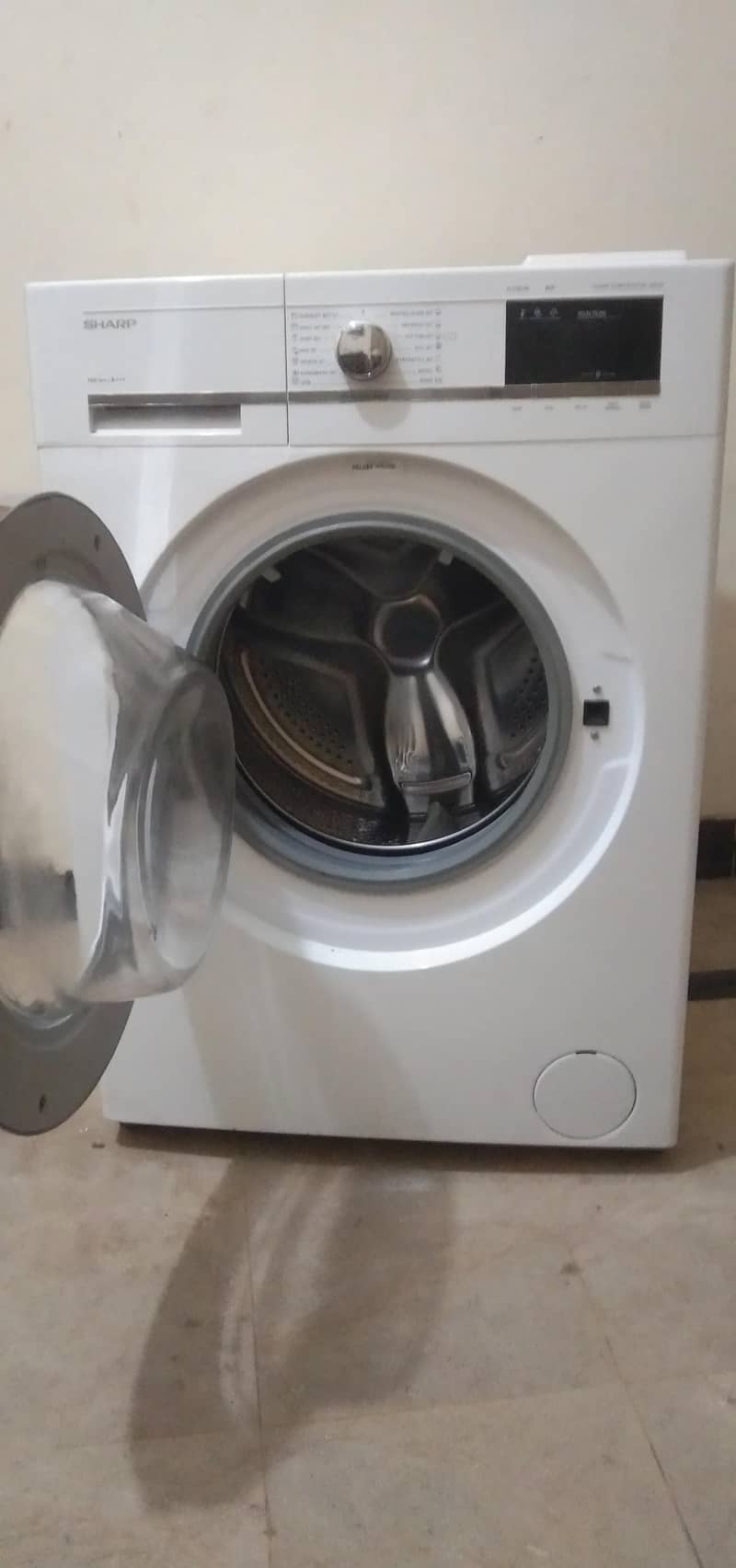 sharp front load washing machine 1
