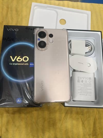 VIVO v60 5g. warranty  2026 K 12 man tek