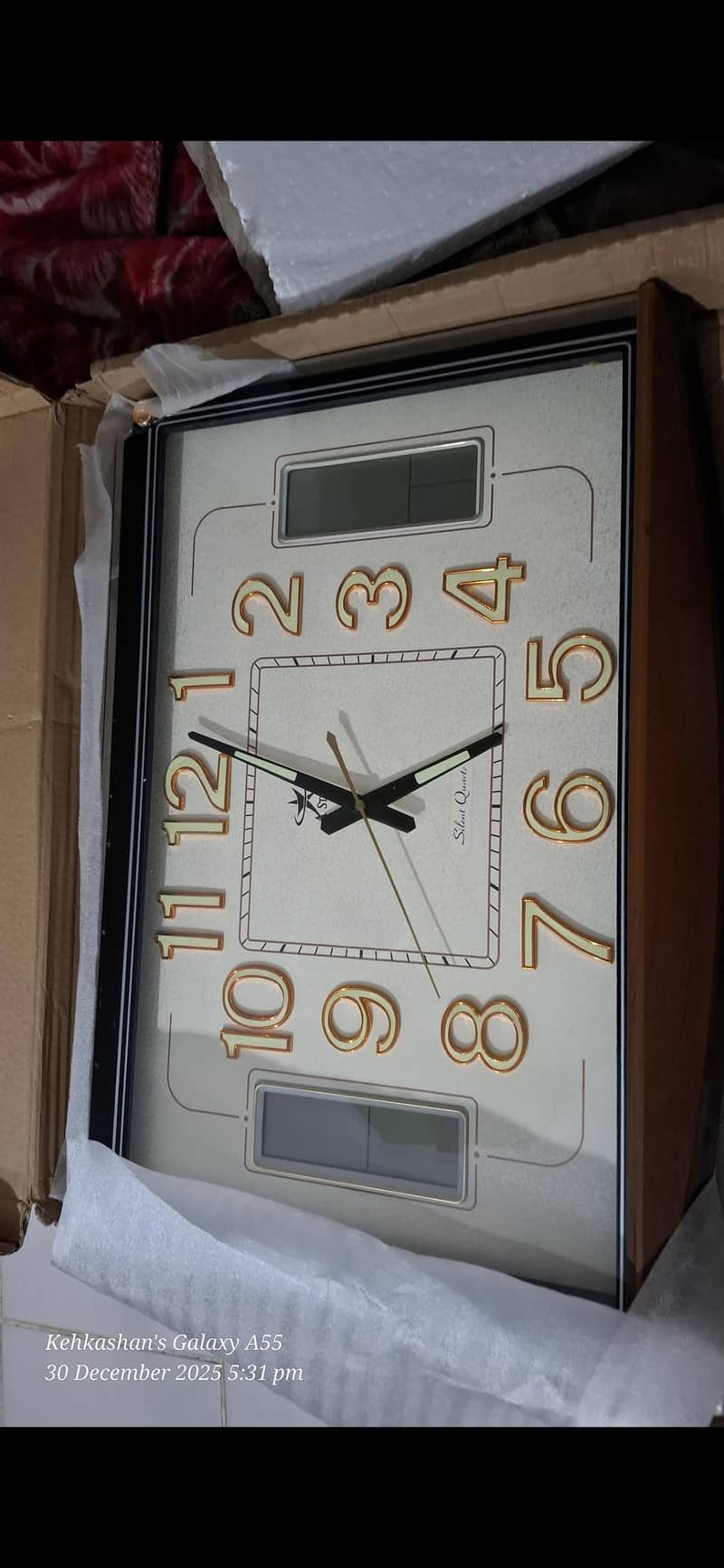 wall clock 0