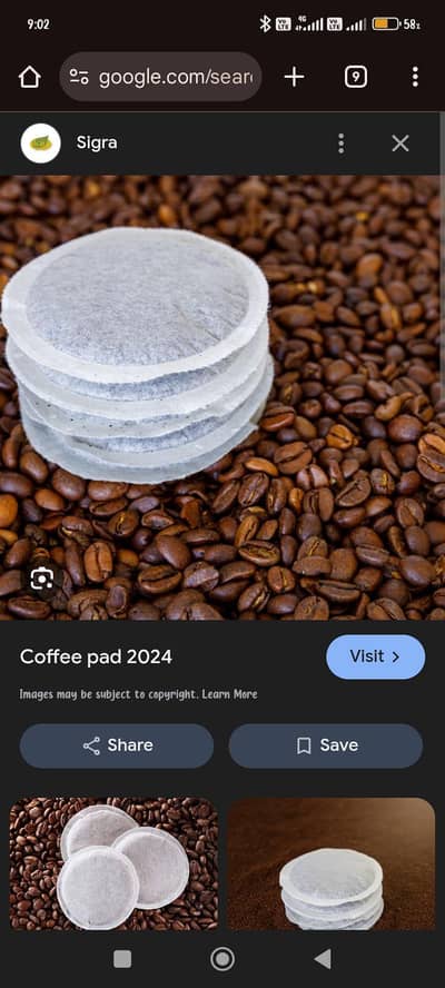 DeCafe Coffee Pads