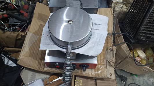 Commercial Electric Waffle Maker | Heavy Duty | Adjustable Temperature