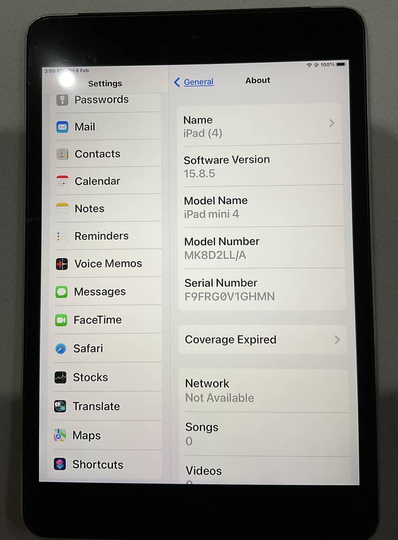 Apple IPad Mini 4 1