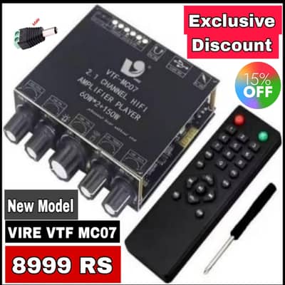 VIRE VTF MC07 Amplifier Board Class D Better Then Zk MT21 Amplifier
