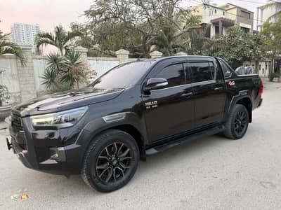 Toyota Hilux Revo Rocco 2022 Full Option Black One Owner Looks New