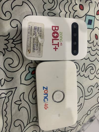 Zong 4G Bolt & Bolt+ Portable WiFi Device