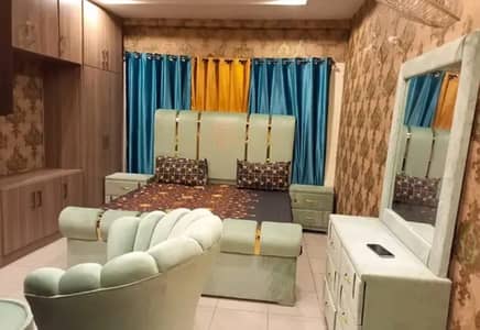 Daily basis 1bed ROM full furnished apartments safe and scour 100%coupe allow