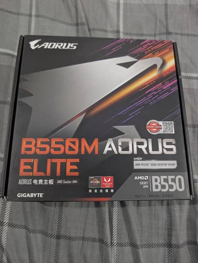 msi B550m Aorous elite (4 ram slot)