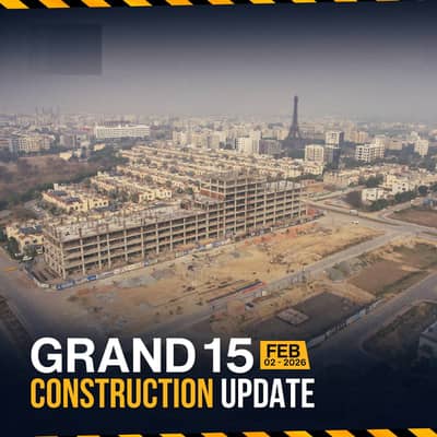 155 Sqft Shop in Grand LifeStyle Facing Eiffel Tower Bahria Town