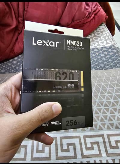 lexar nvme SSD 620 256gb 5 years warranty