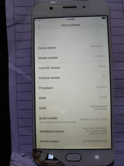 oppo f1s pta approved