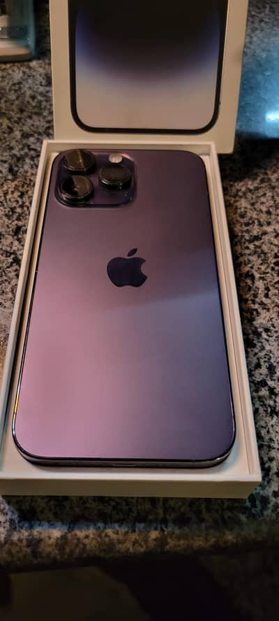 I phone 14 pro max  PTA approved  256GB