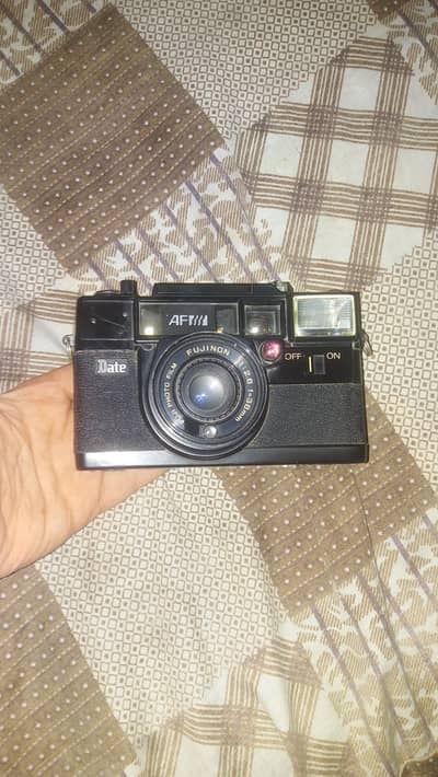 fujica flash AF date vintage camera