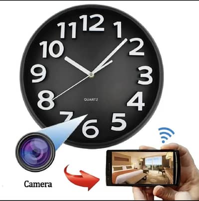 Wall Clock Camera For Home Security With Application
