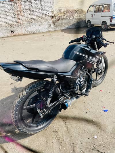 Hks exhausrt with ybr bend