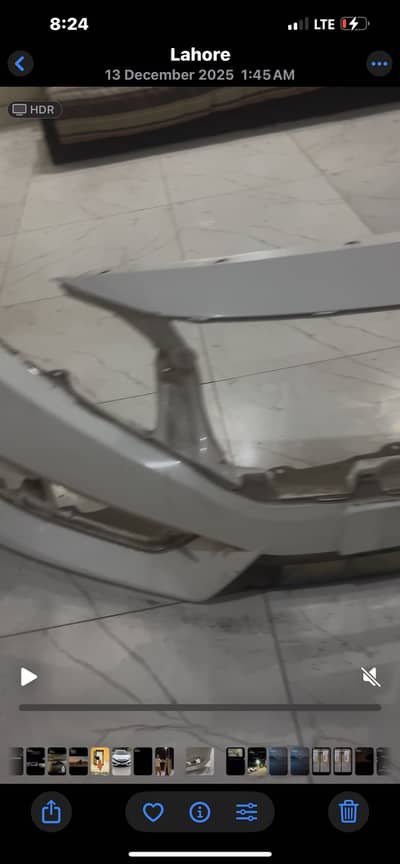 Civic x orignal bumper