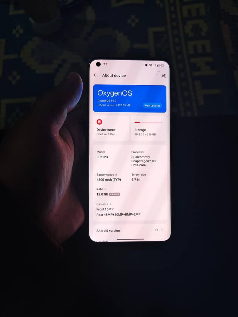 OnePlus 9pro global model 1