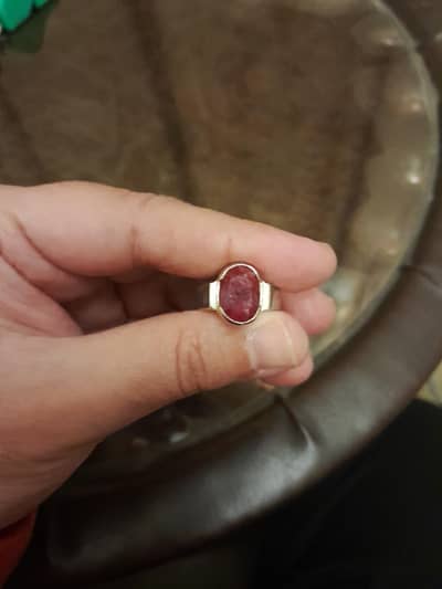 Ruby Stone Ring Available for Sale