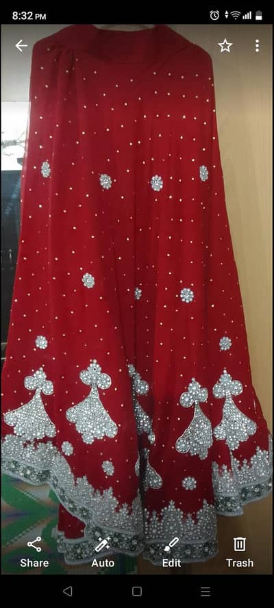 wedding bridal lahanga just 1day us good condition