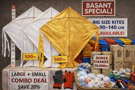 Colorful Festival Flags & Steel Poles for Roof & Outdoor Decor