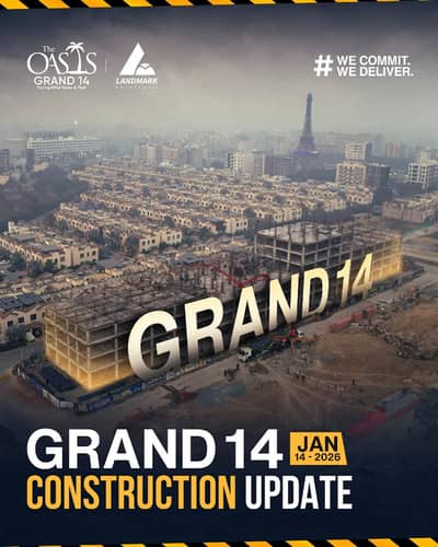 500 Sqft 1 Bed Luxury Apartment in Oasis Grand 14 Downtown Commercial of Bahria Town