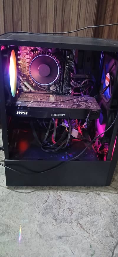 Custom built pc with over 1 tb storage and 16 gb Ram with several gam