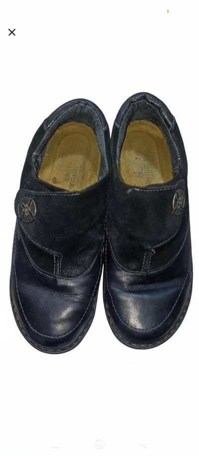NAOT Women's Loafers - Black -Black Leather Loafer Shoes Women