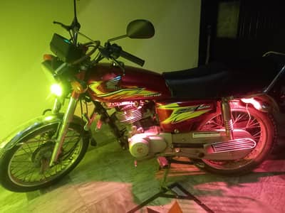 Honda 125 2021 model 2022 register in new condition
