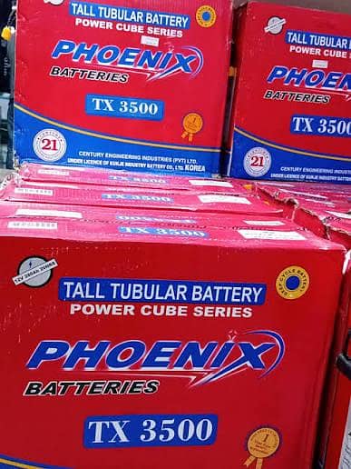 phoenix Tx 3500 battery