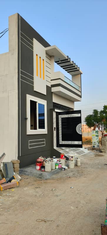 120 SQ YARD SINGLE STOREY LEASED HOUSE FOR SALE IN BLOCK 1 PIR AHMED ZAMAN TOWN