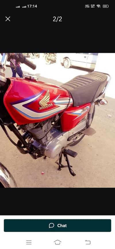 Honda 125 cg urgant for sale call me 03226338933