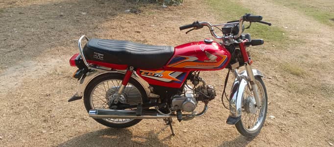 Honda CD 70 2024/25 Model. 0322.9348567/Contact