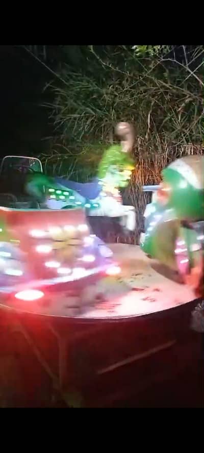 swing with loader rikshaw