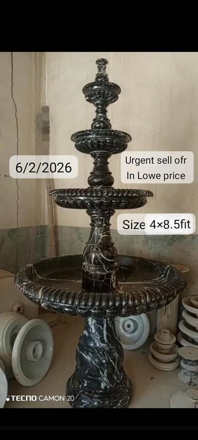 Fountain water marble / Best for Garden & Outdoor / Decoration