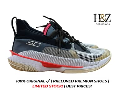 Under Armour Curry 7, Premium Preloved Sneakers