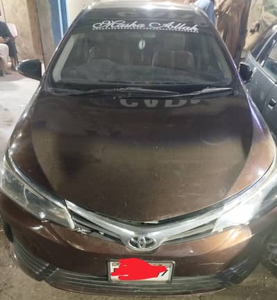 Corolla GLI model 2016 genuine