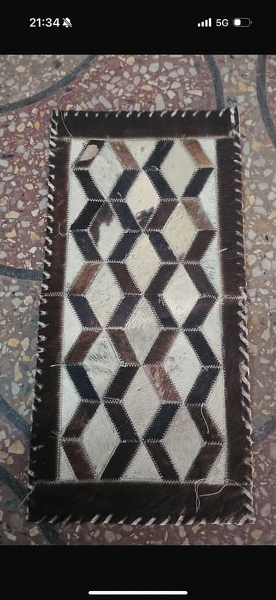 leather cowhide show pieces