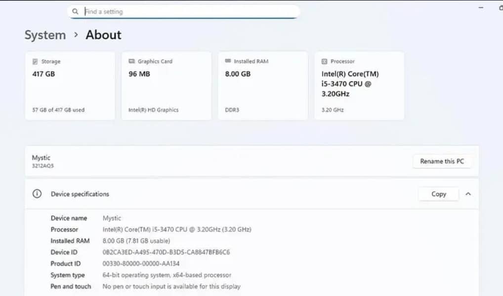 i5 3rd generation pc without gpu 2