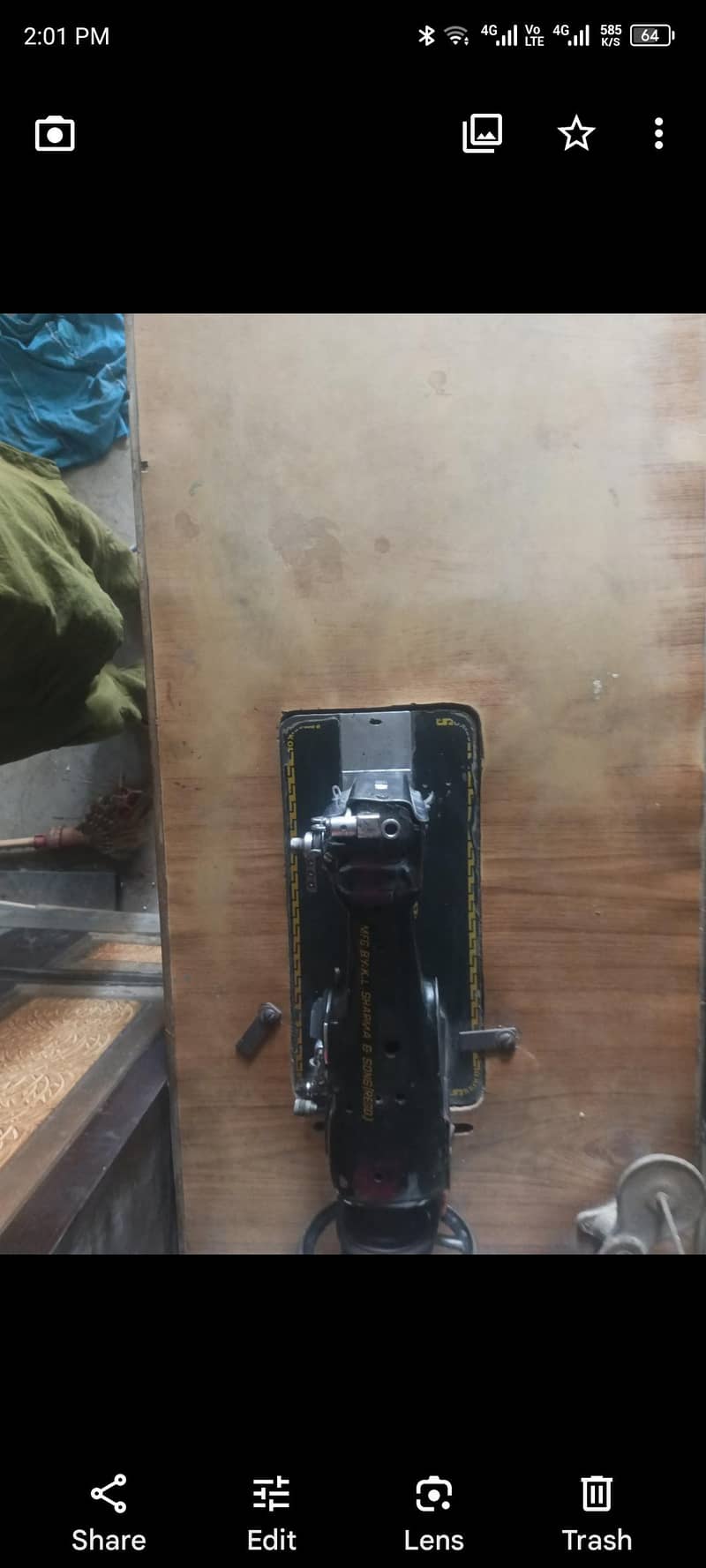 Embroidery machine 7