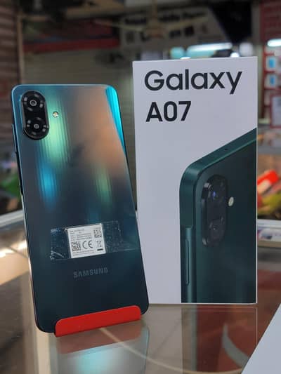 SAMSUNG A07 6/128 JUST BOX OPEN FULL WARRANTY ALL OKAY