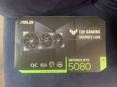 brand new unopened ASUS TUF RTX 5080 16GB OC