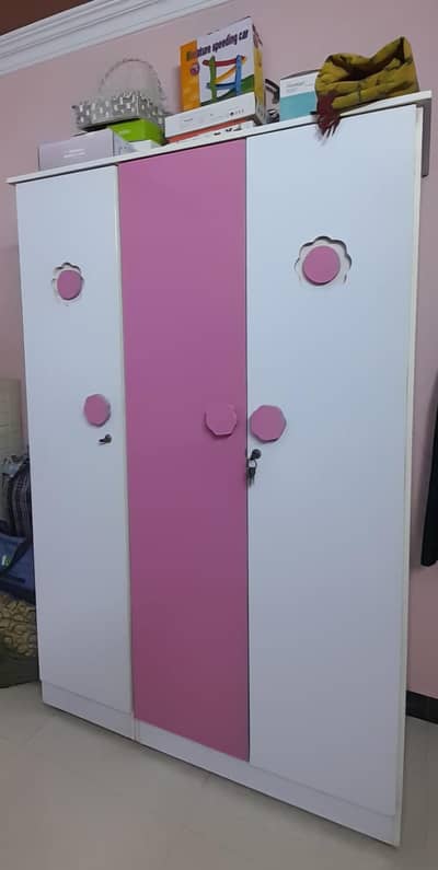 Bedroom Set with Doll House and Study Table