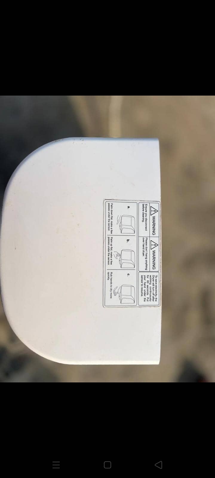 hand dryer 1