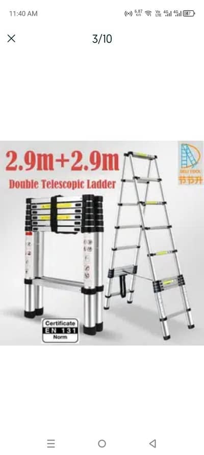 telescopic ladder Imported whole sale rate