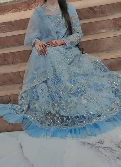 Fancy maxcy with embroided dupata and leggin