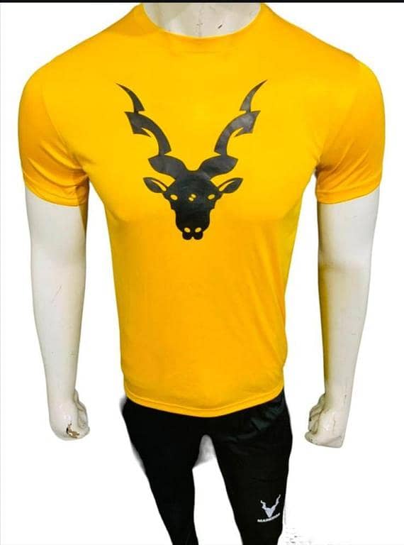 2 Pcs Men's Polyester Printed Track Suit