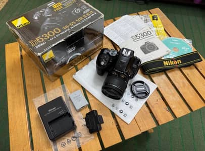 Nikon D5300 Dslr Camera With 18-55 Kit Lens