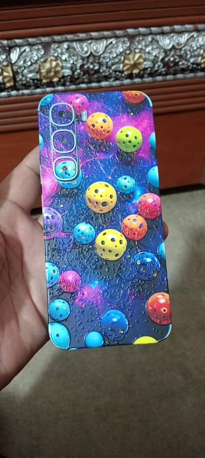 infinix hot 60 pro 8gb 128gb Diba charger sath